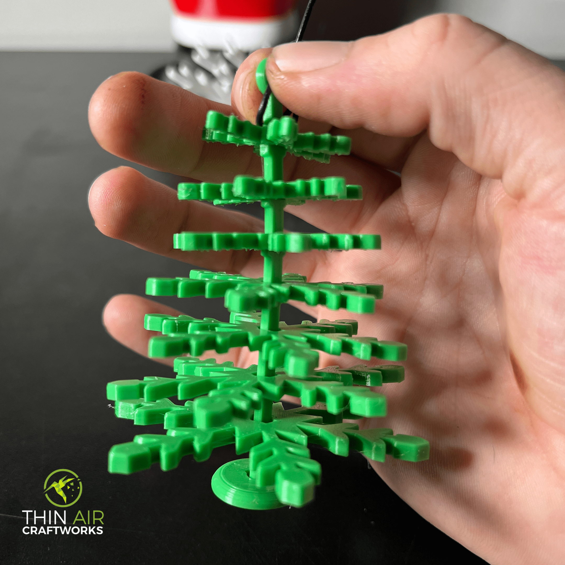 Christmas Tree Ornament by ThinAir3D Download free STL model