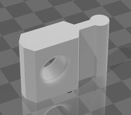 Caravan Rail hanger, preview image from the creator on Printables