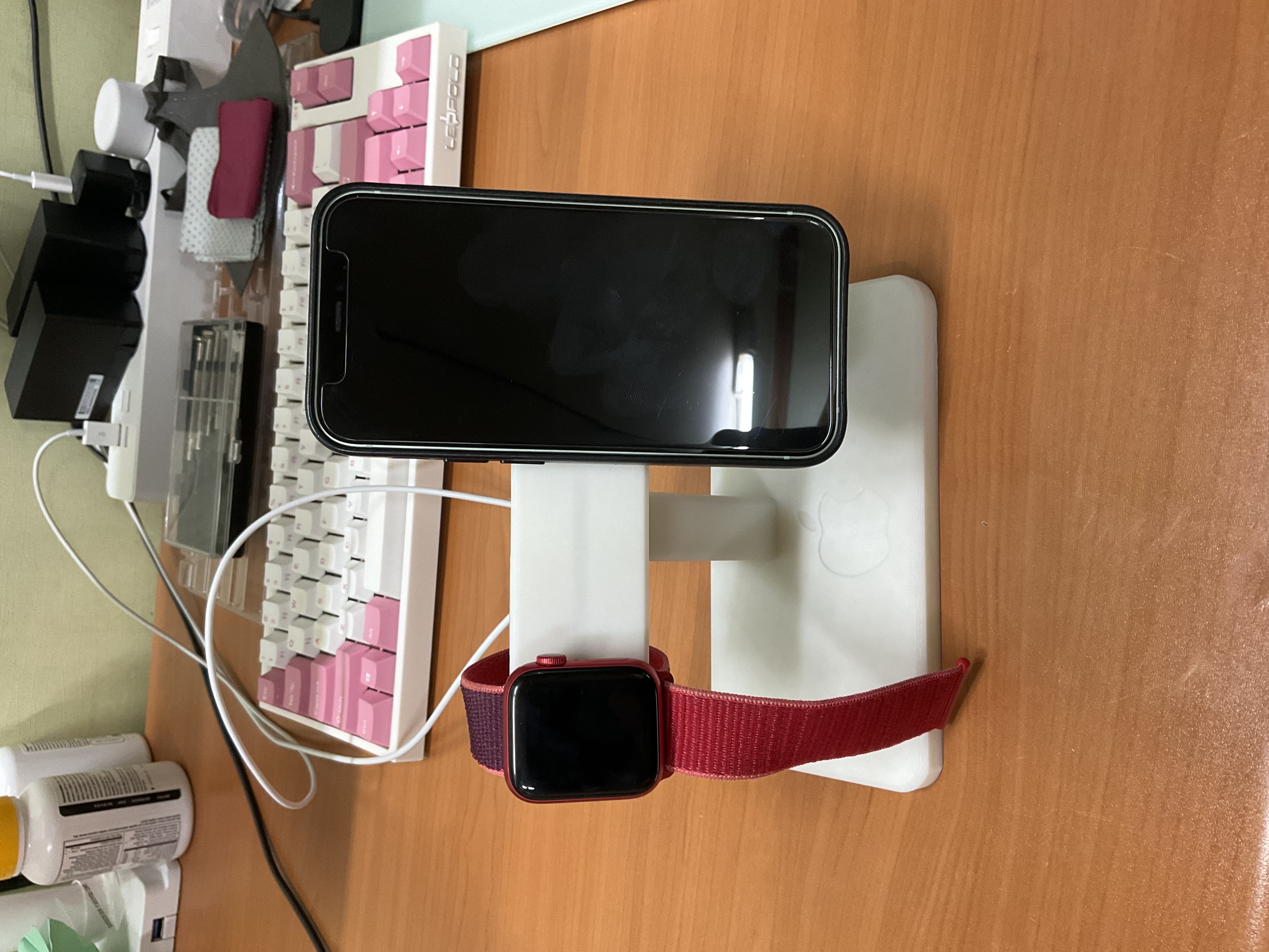 Apple watch and magsafe charger stand