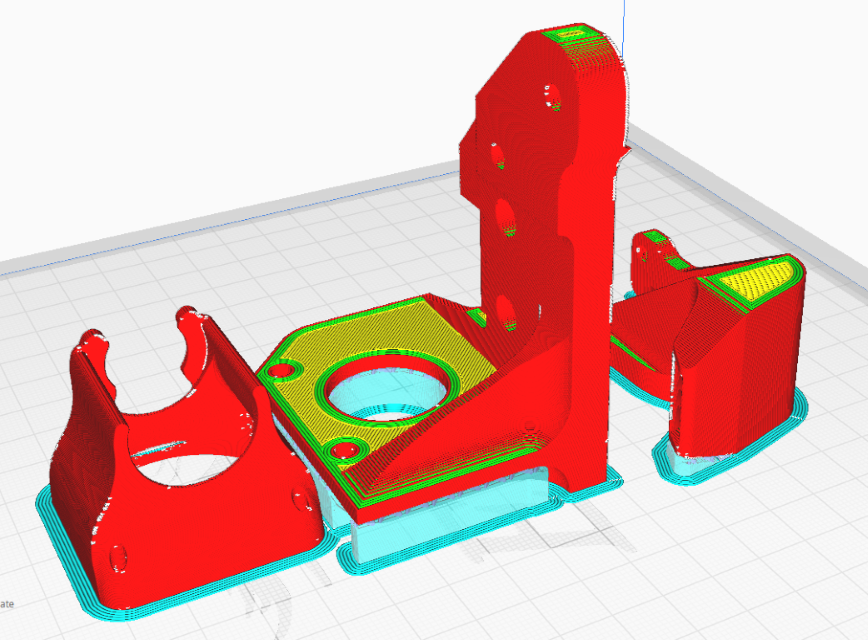 TwoTrees Bluer Simple and Rigid Direct Drive E3D V6 by michal00ss ...