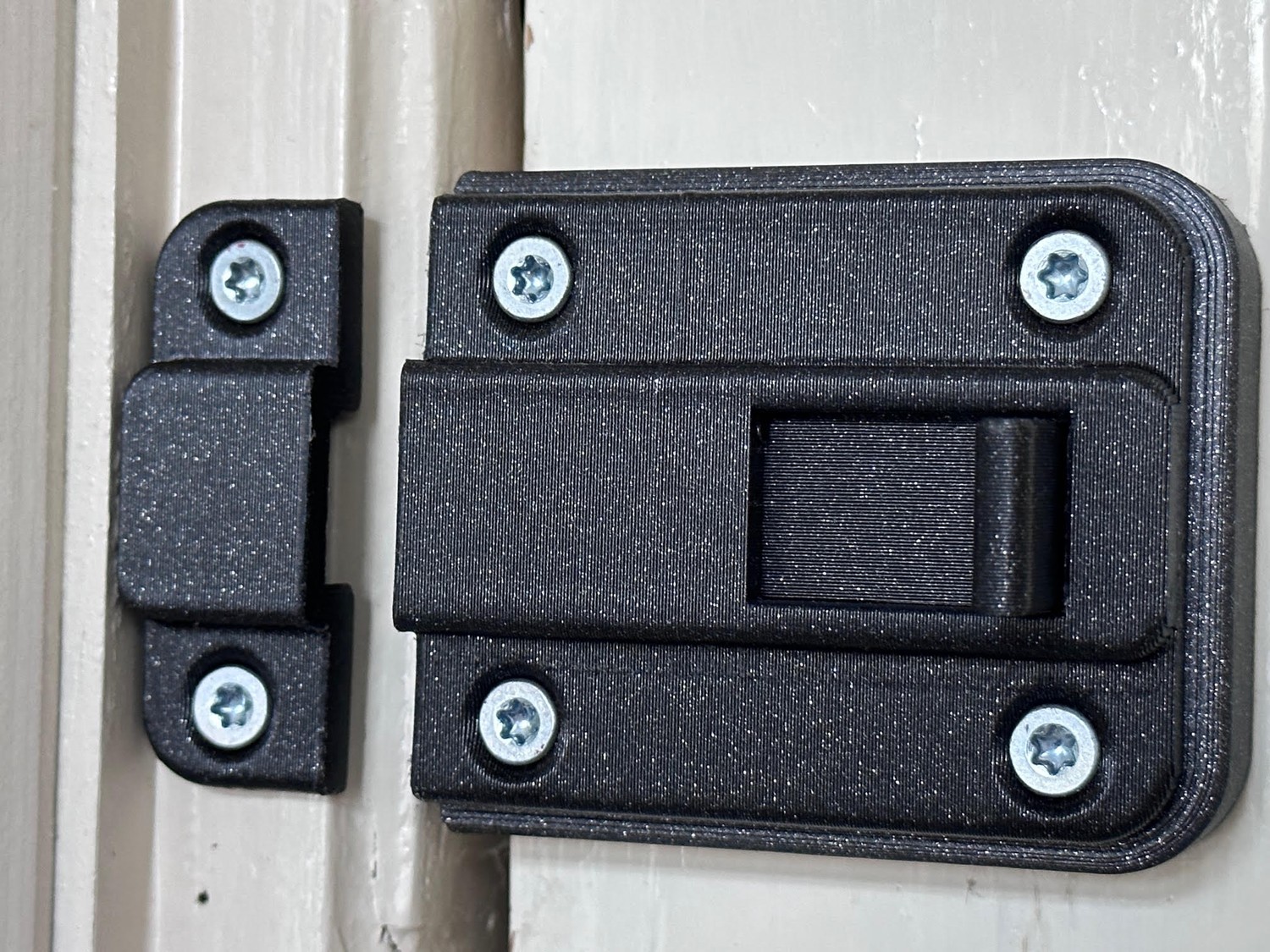 Sliding Door Lock / Latch with optional Filler Block