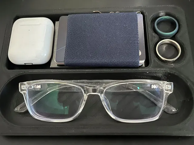 Nightstand EDC Tray