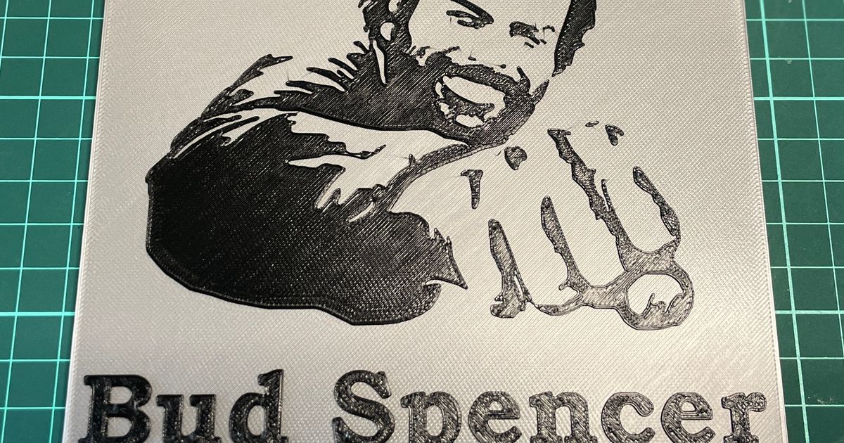 Bud Spencer By Chris Download Free STL Model Printables