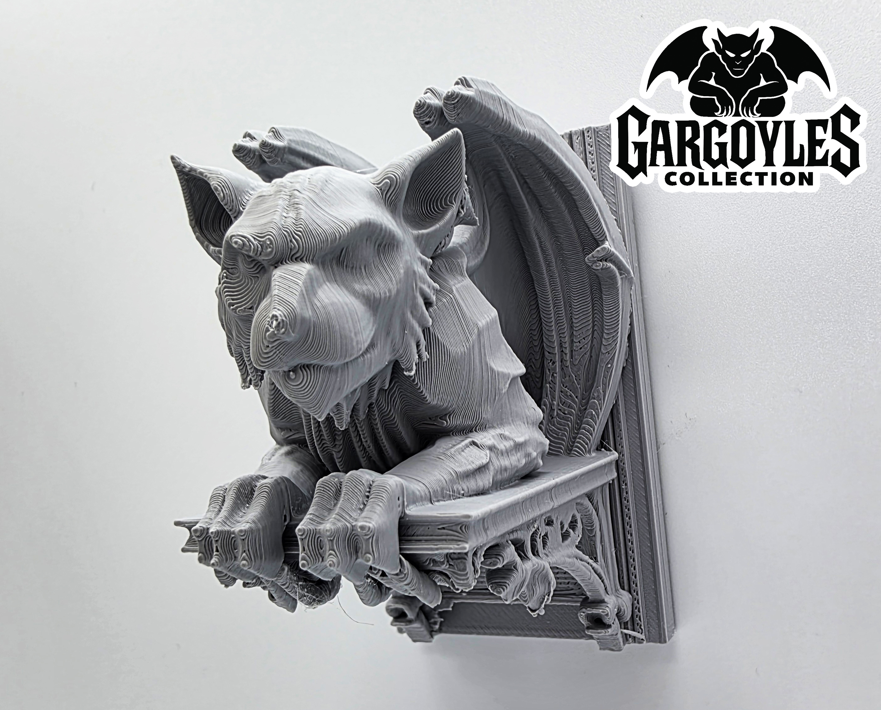 Wall-Mount Leering Gargoyle