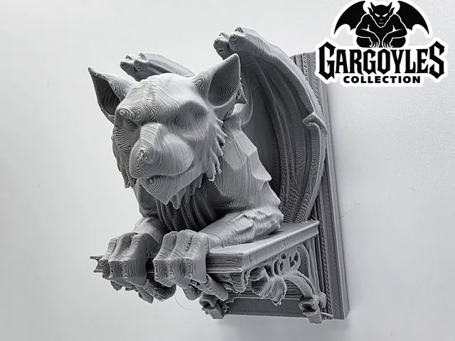 Wall-Mount Leering Gargoyle