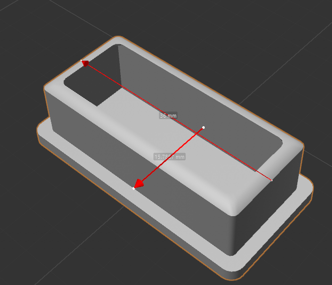 Miniatura 2 do modelo 3D Internal plastic plug for rectangular profile pipe