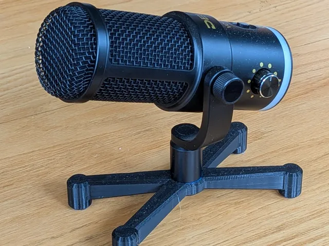 Low profile camera/mic mount