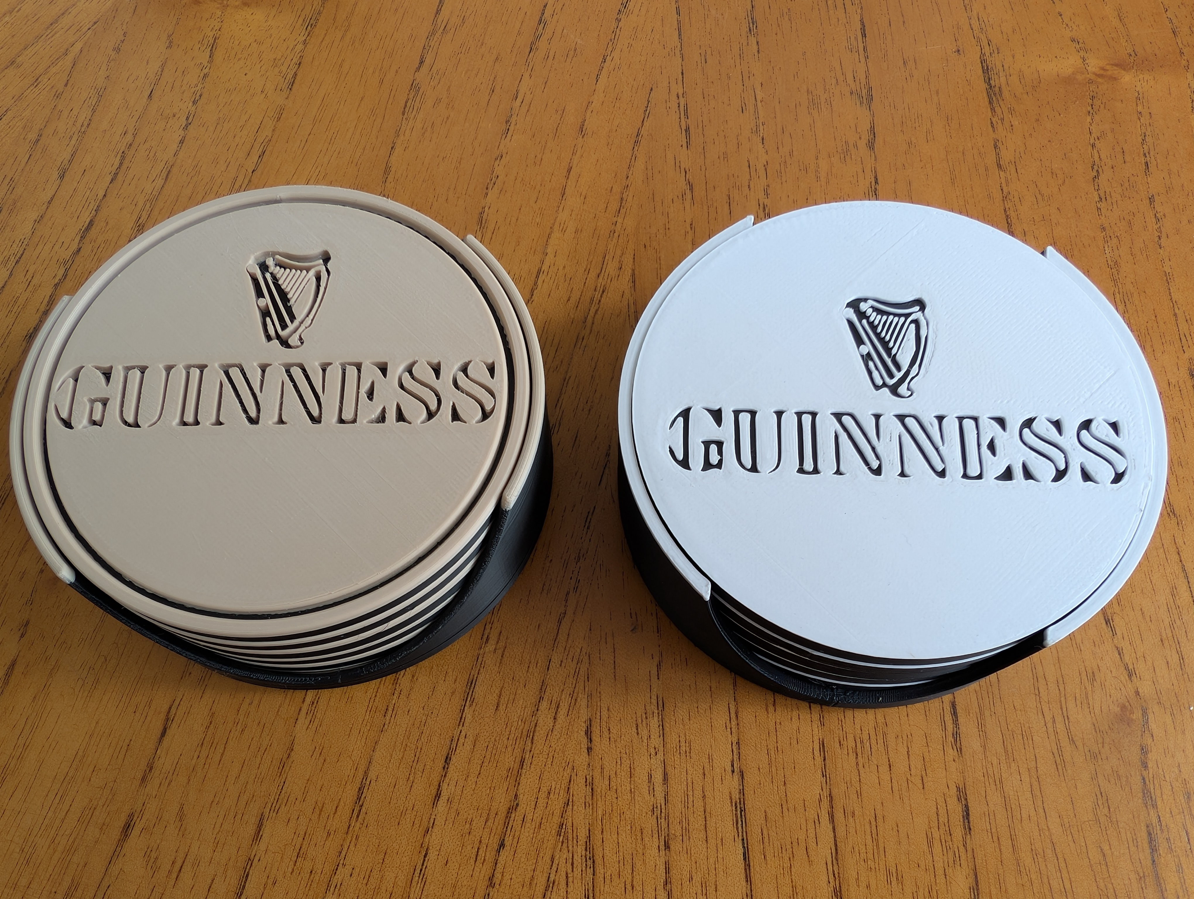 Coaster Holder for 5 Irish Stout Beer Coaster