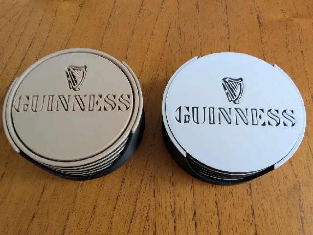 Coaster Holder for 5 Irish Stout Beer Coaster