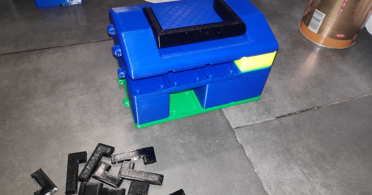 Gridfinity Toolbox Parametric Resized For Ender 3 S1 Pro And Gridfinity Toolbox Parametric Resized For Ender 3 S1 Pro And
