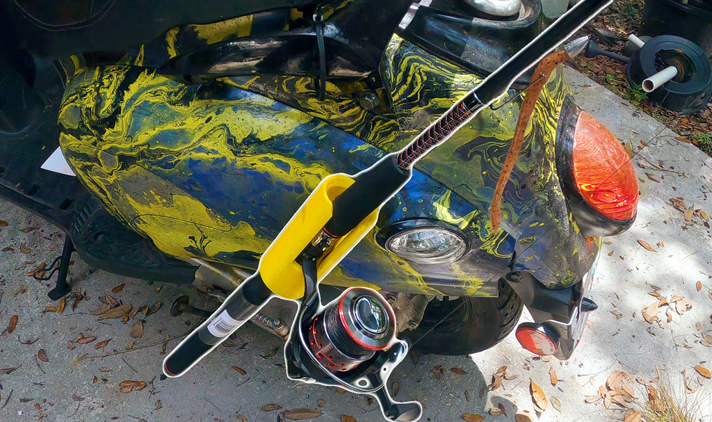 Mountable Fishing Rod Holder