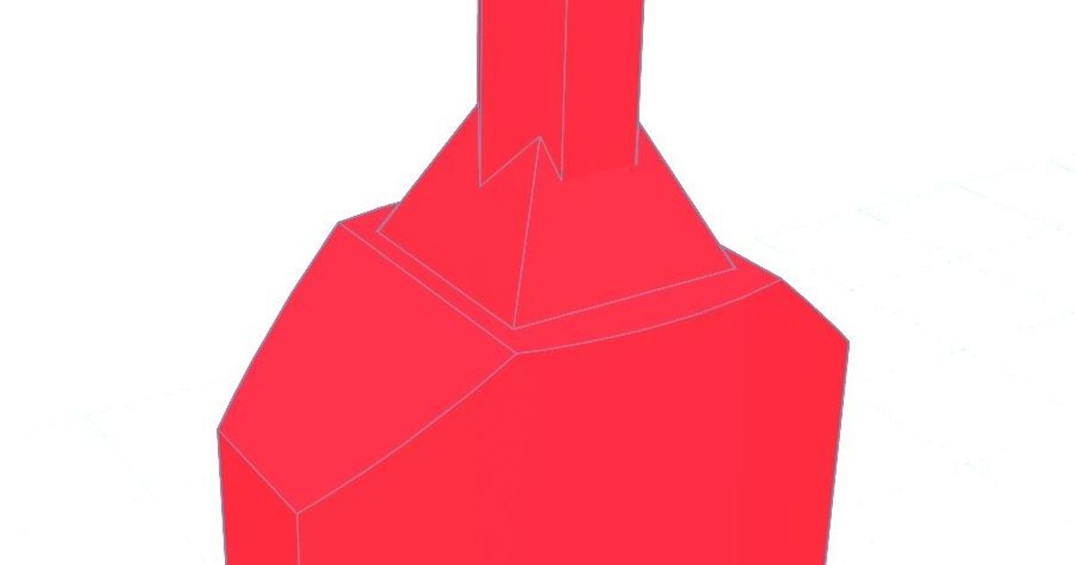 Guitar String Winder (1/4" Hex Shank) by Avel Download free STL model