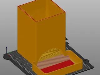 STL file Interactive Cat Food Dispenser 🐱・3D printable design to