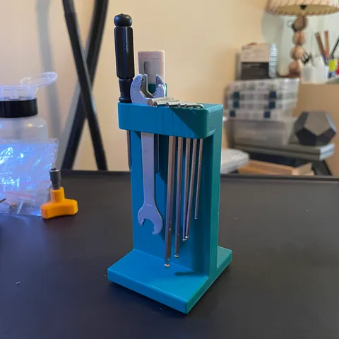 Ender 3 Tool Stand Remix - No Scraper or Flush Cutters