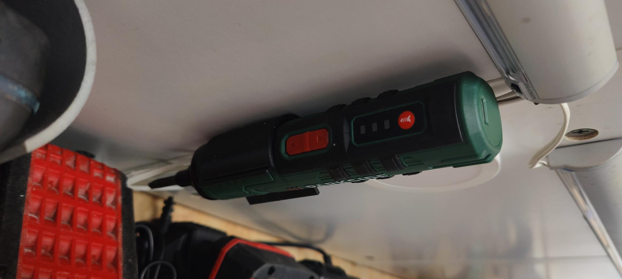 Parkside 4Volt screwdriver mount (D35mm)