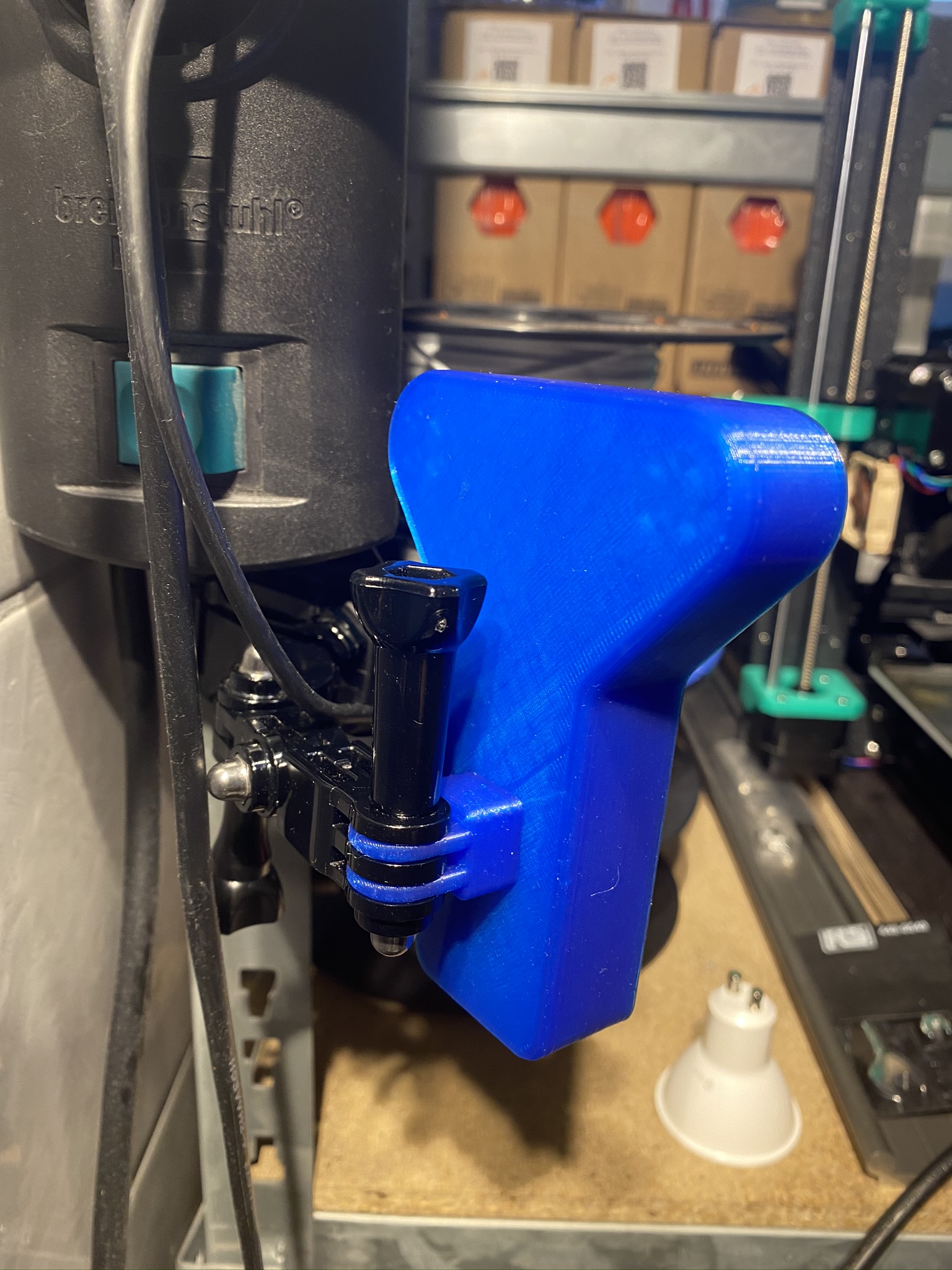 Miniatura 2 do modelo 3D Raspberry Pi Zero IR camera housing