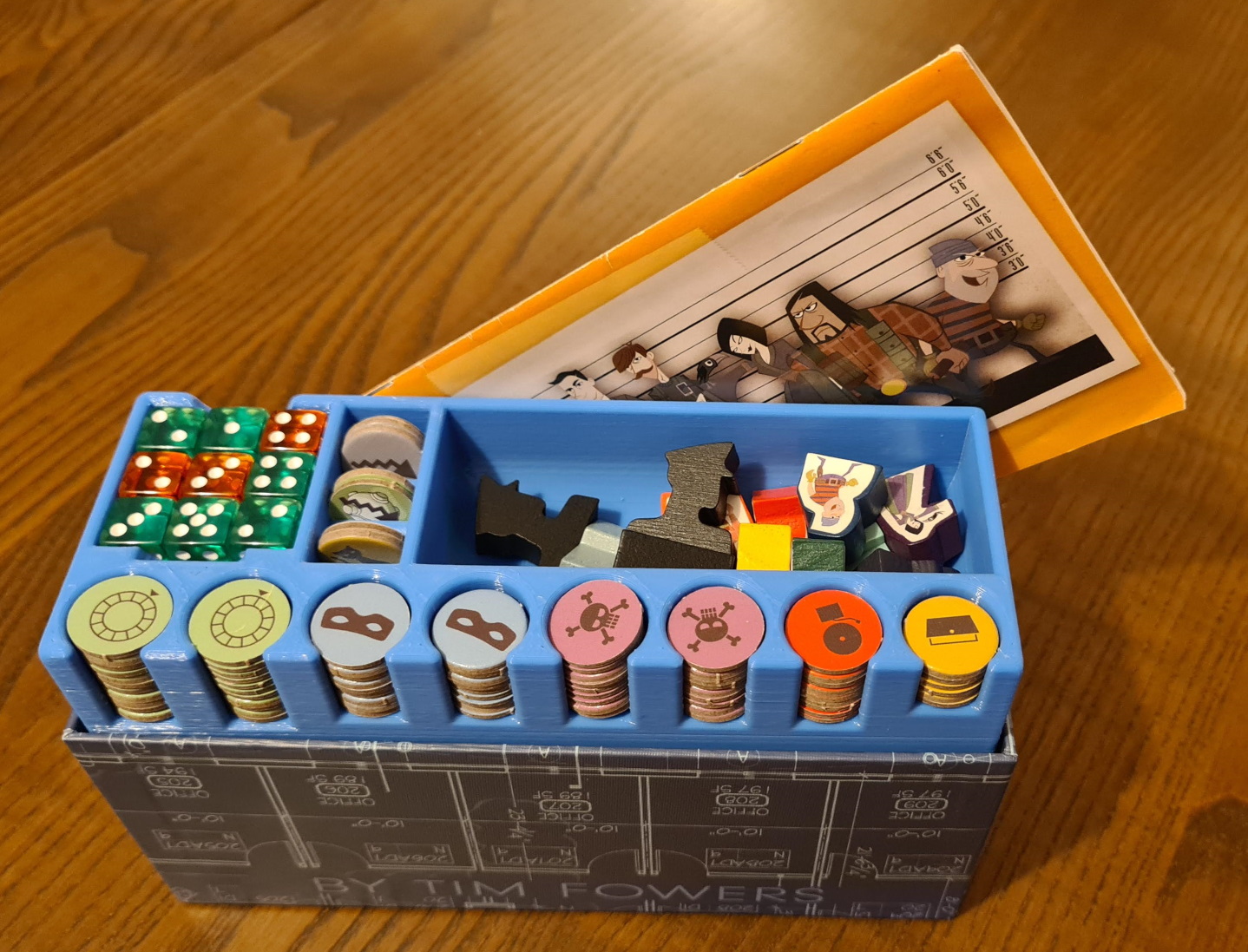 Burgle Bros Wonder Insert by Steeveeet Download free STL model