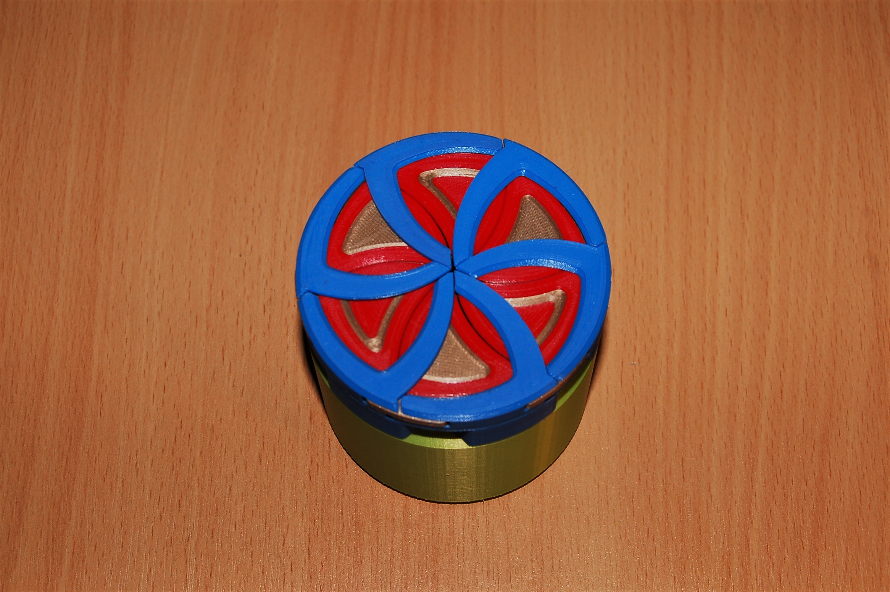 Miniatura 6 do modelo 3D Double Flower Iris Box
