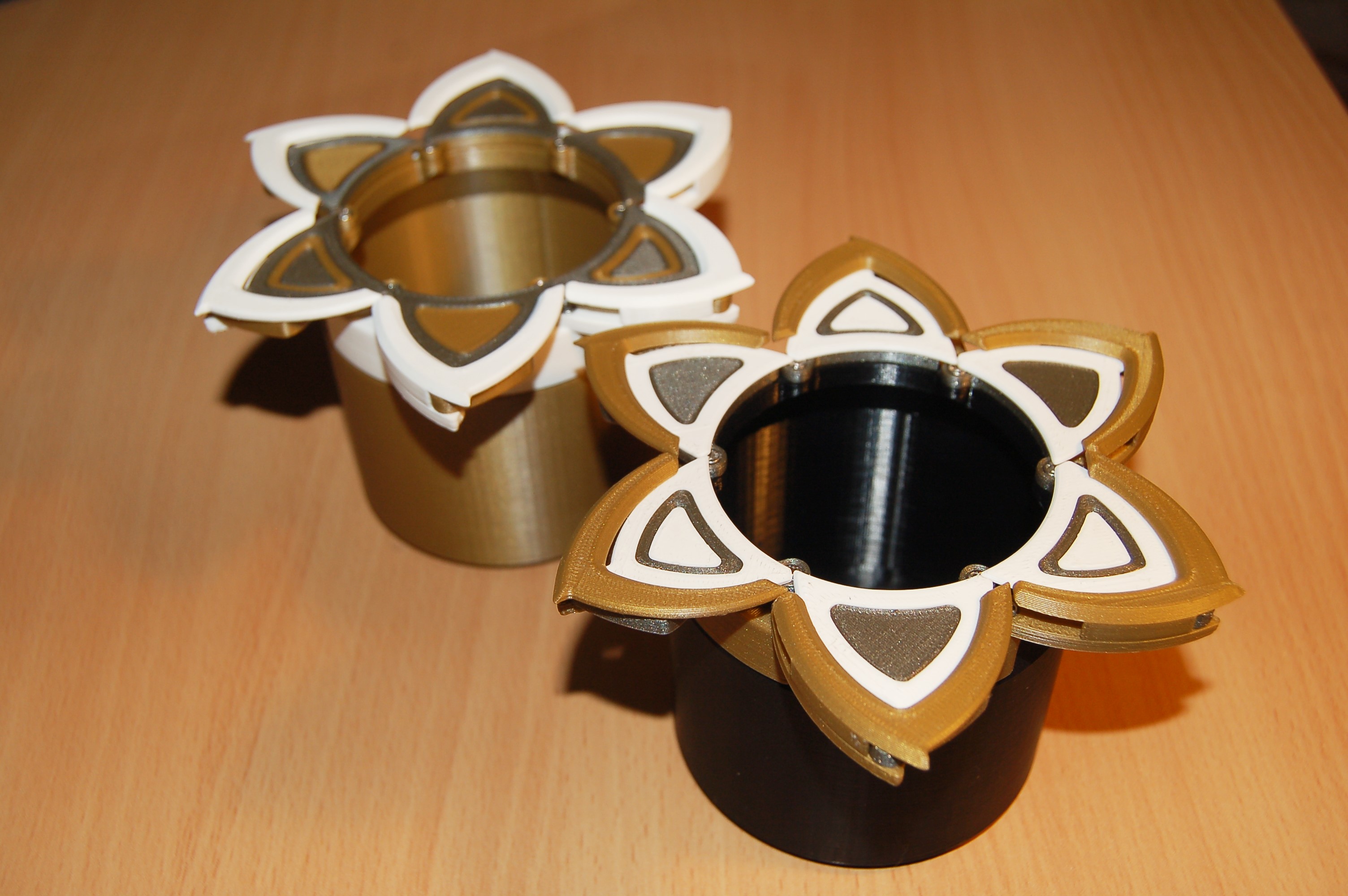 Miniatura 5 do modelo 3D Double Flower Iris Box