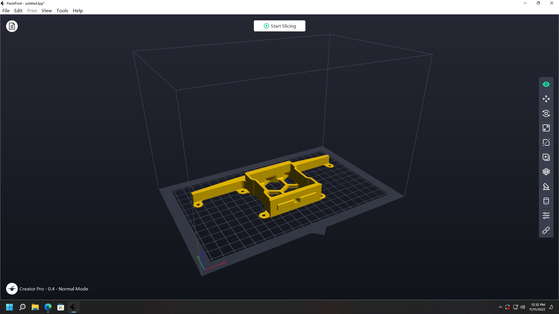Voron 2.4 Side Fan Support Skirt