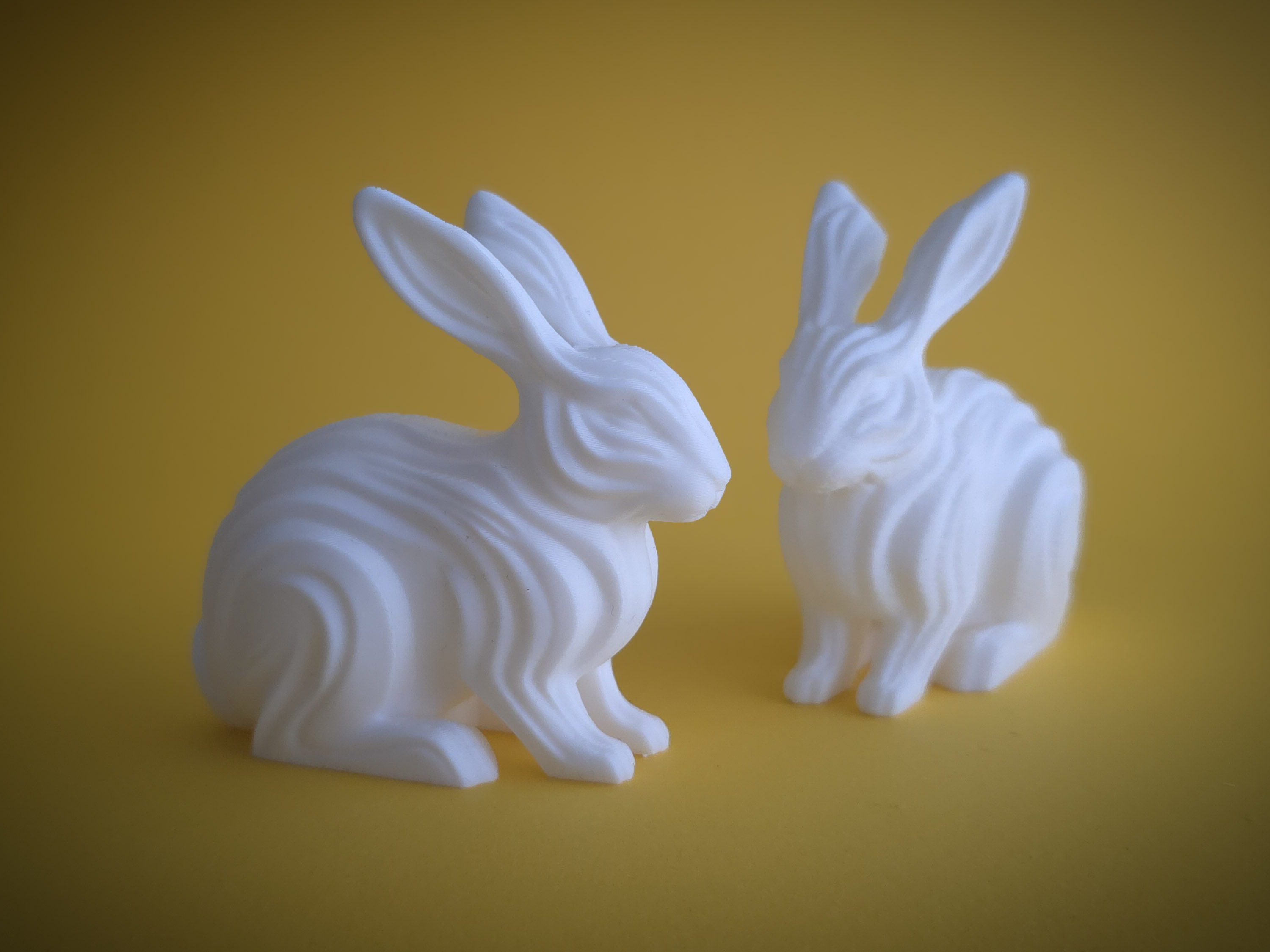 Waveform Bunny Figurine 3D model
