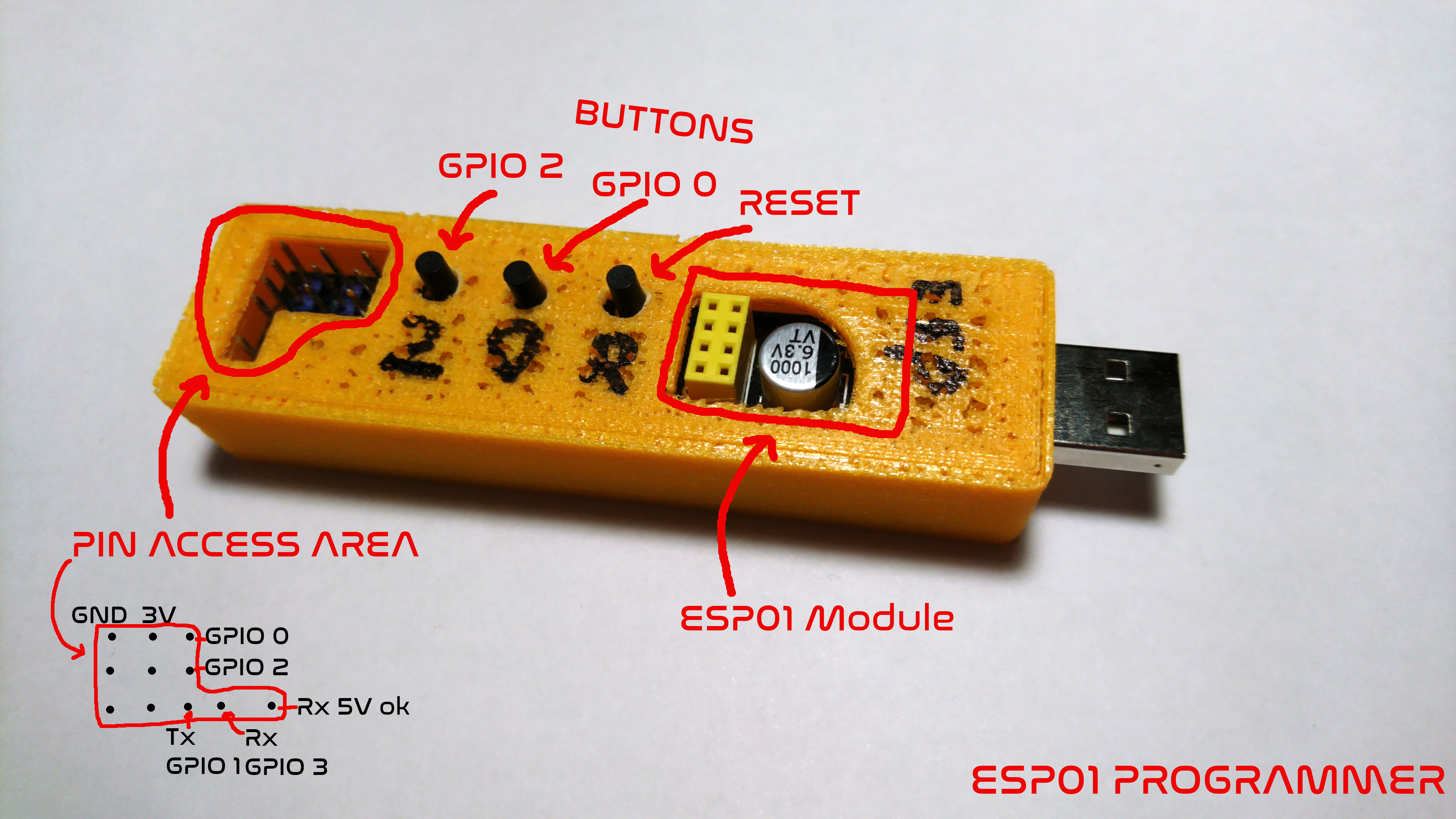 ESP01 programmer/breakout — miniatura 2