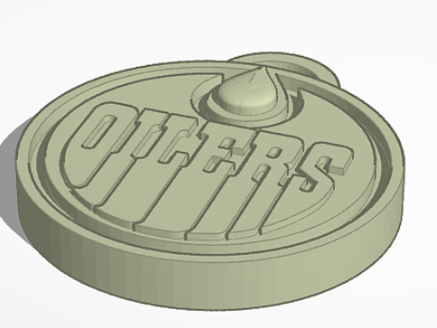 Oilers Keychain