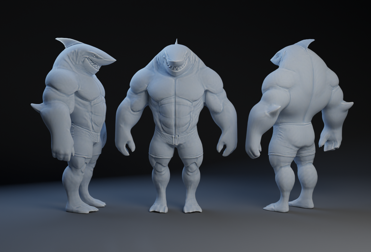 Brain Rot Shark : Tralalero Tralala