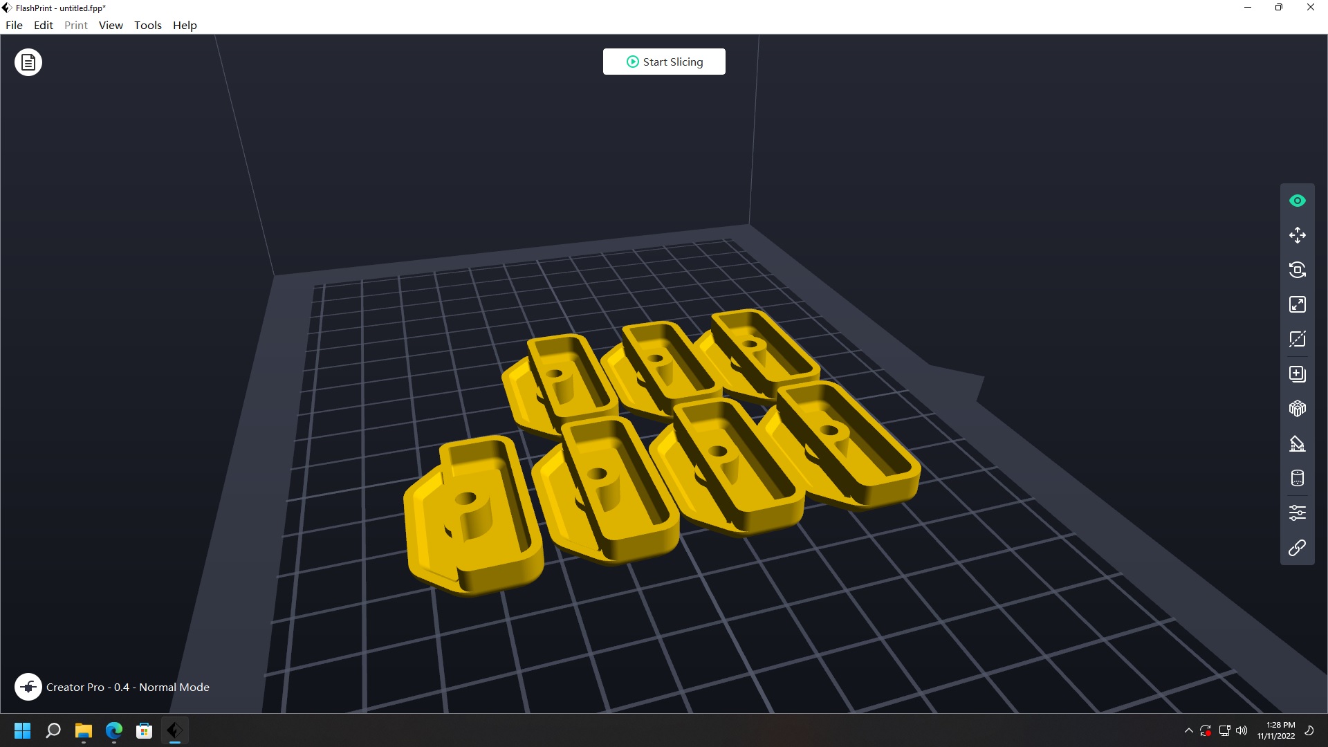 Voron 2.4 4mm Mid Span Panel Clips 7ea