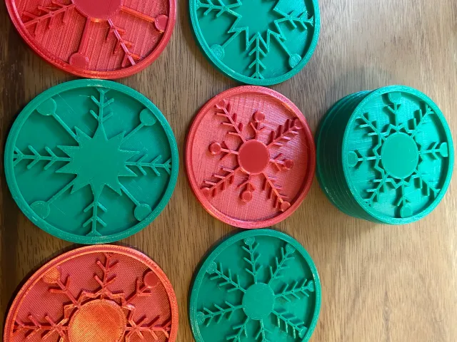 Christmas Coasters