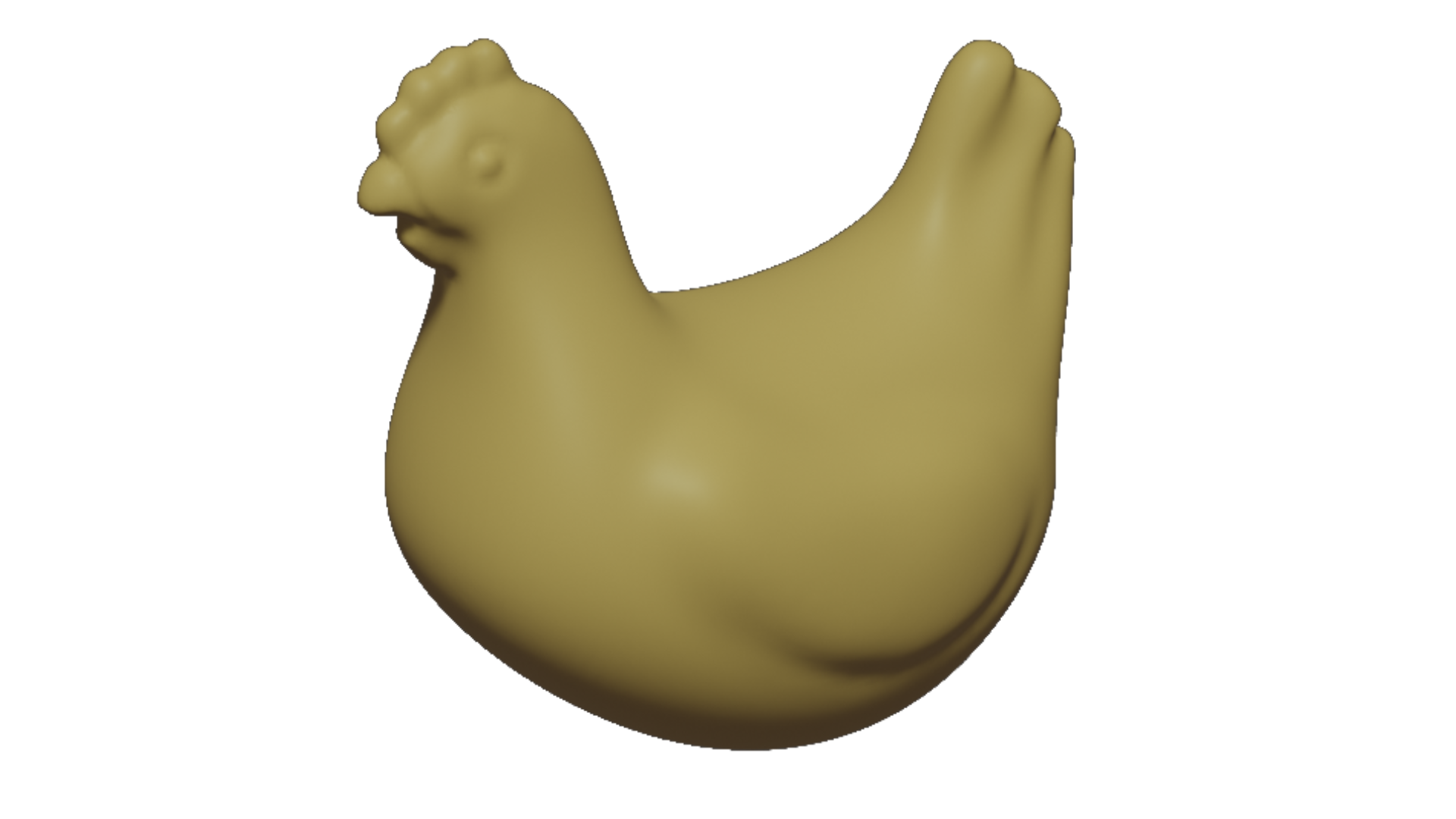 Bobin Chicken Bobblehead by cospacegirl Download free STL model