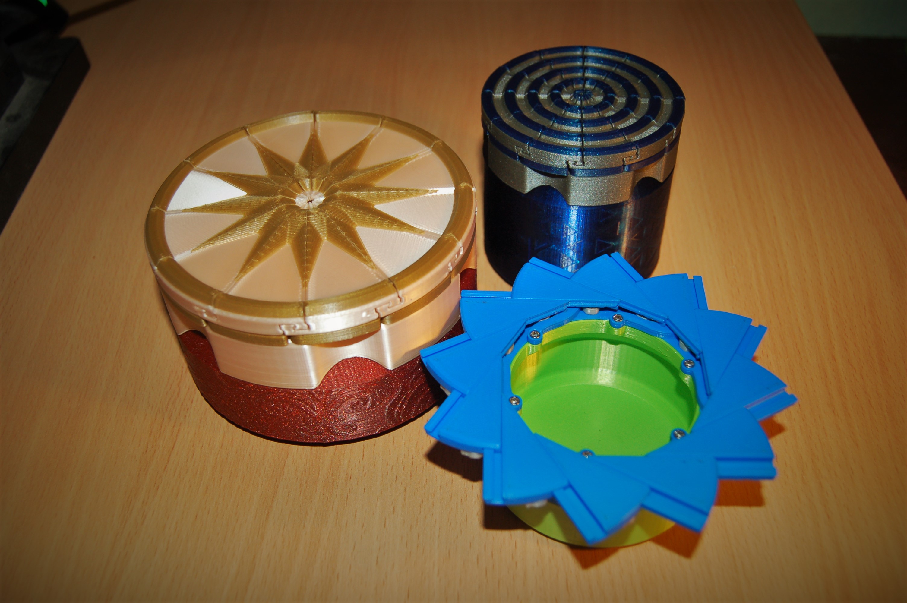 Miniatura 10 do modelo 3D 12 Leaf Aperture Iris Box