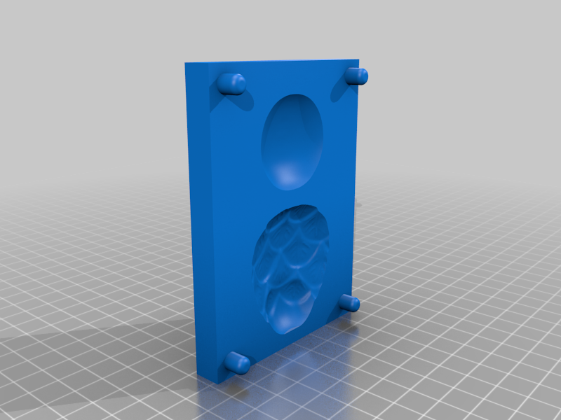 Miniatura 4 do modelo 3D Owl Candle Mold