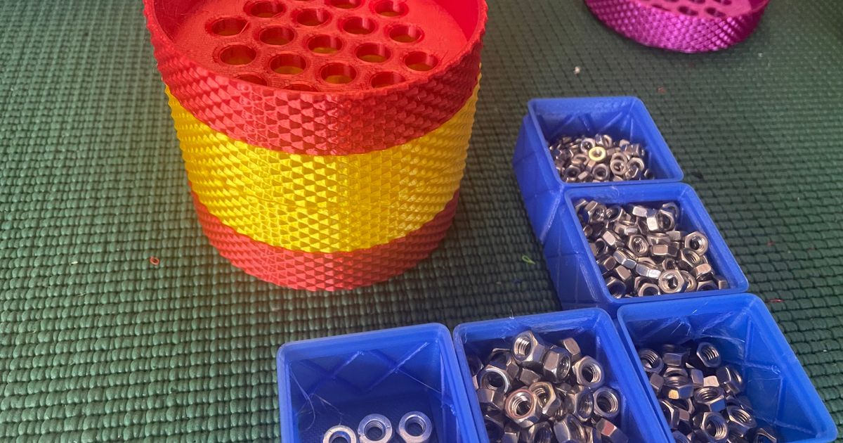 Hex Nut Sorter by Shogo Warrior Download free STL model