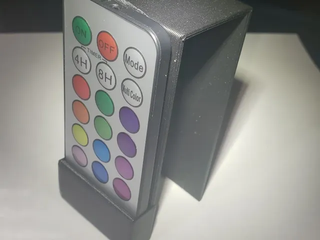 Simple RGB Remote Holder (Vase mode)