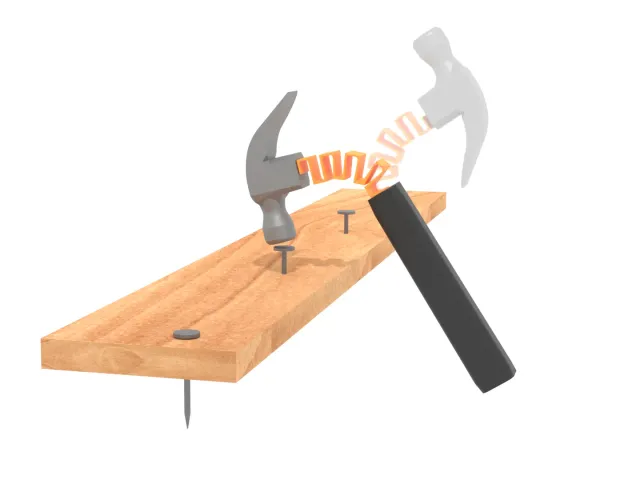 Bobble Hammer Bobblehead | No Supports