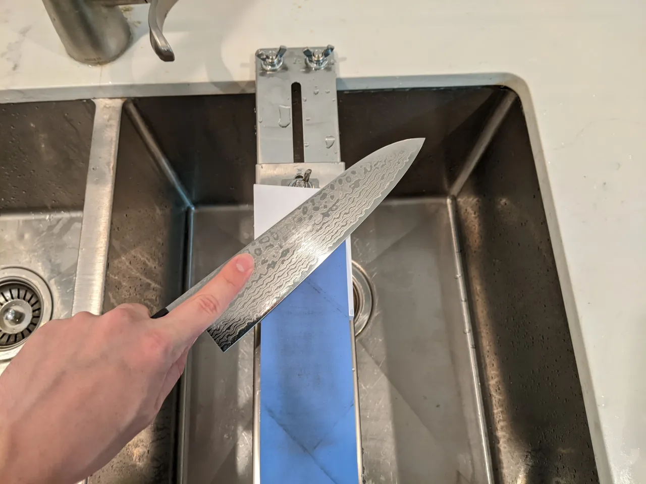 Whetstone Knife Sharpening Aid by Devon R