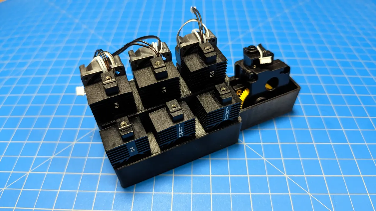 Complete Hotend Assembly - X1 Series