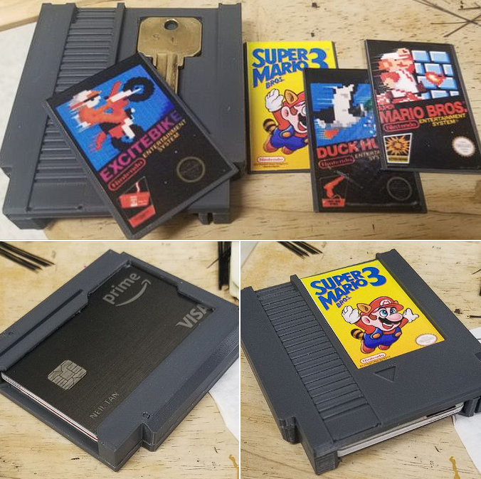 NES Cartridge Card Wallet