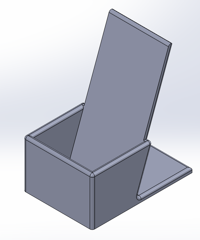 Generic TV Remote Holder by AdamMc Download free STL model