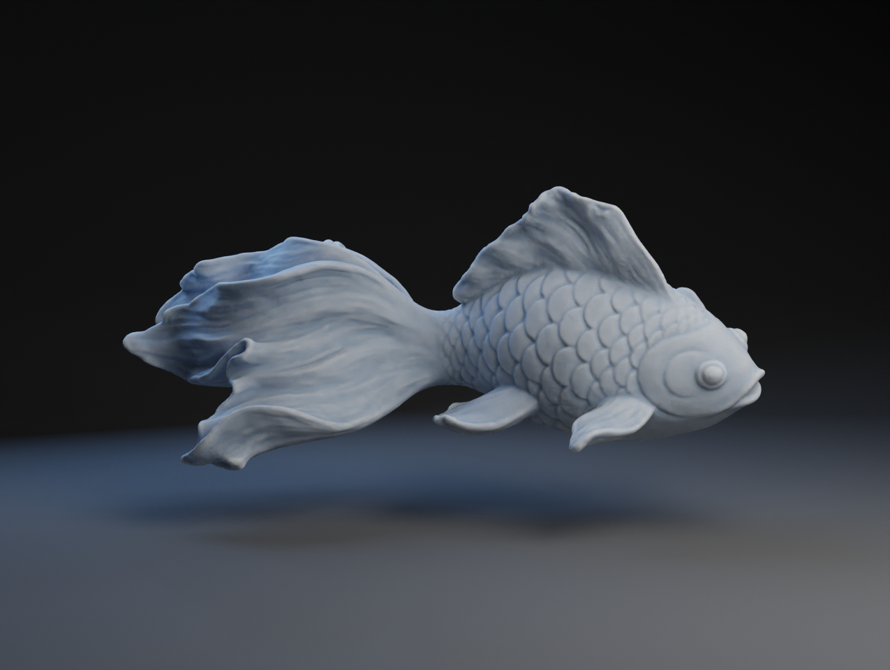 Goldfish by Peter Farell Download free STL model