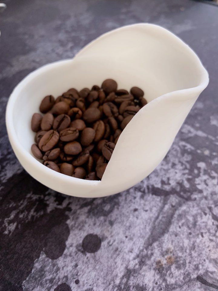 Coffee Bean Measuring Bowl to scale your coffe beans