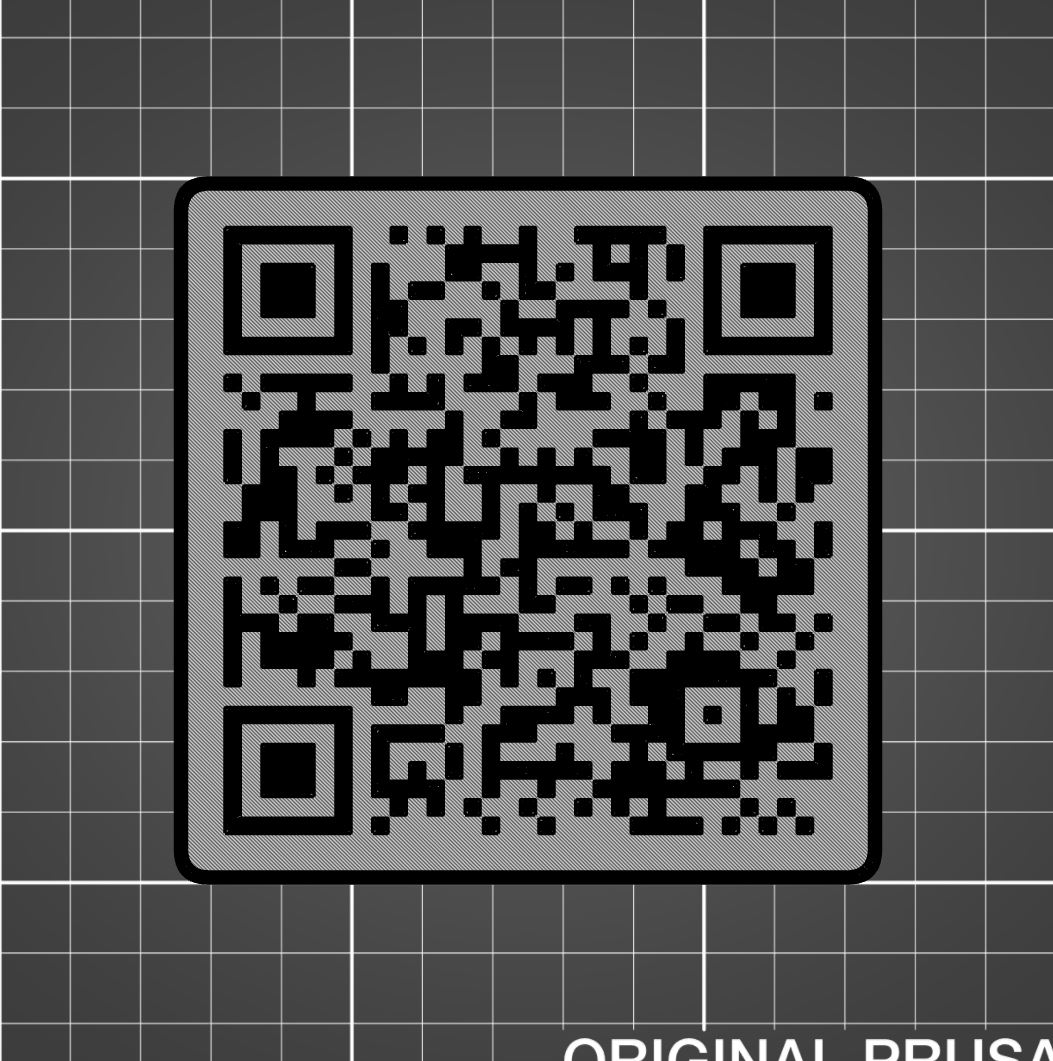 QR Code pointing to the model page on my Printables profile