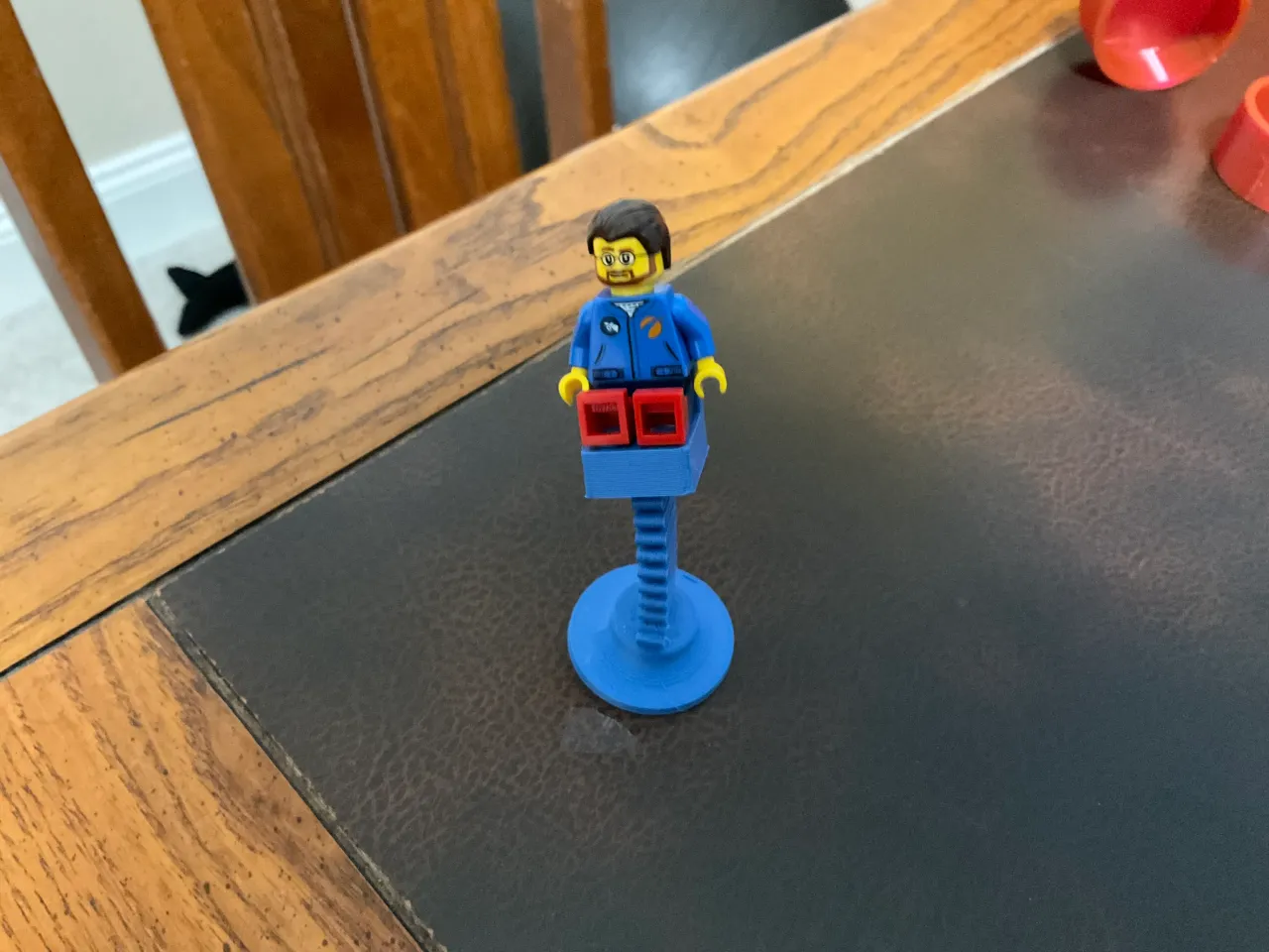 Lego Mini Fig Chair Head (Lego compatible) by SpaceFinder | Download free STL Printables.com