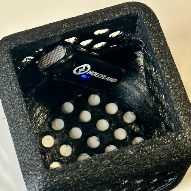 Throwing Microphone Cube by Andreas Sexauer Download free STL model