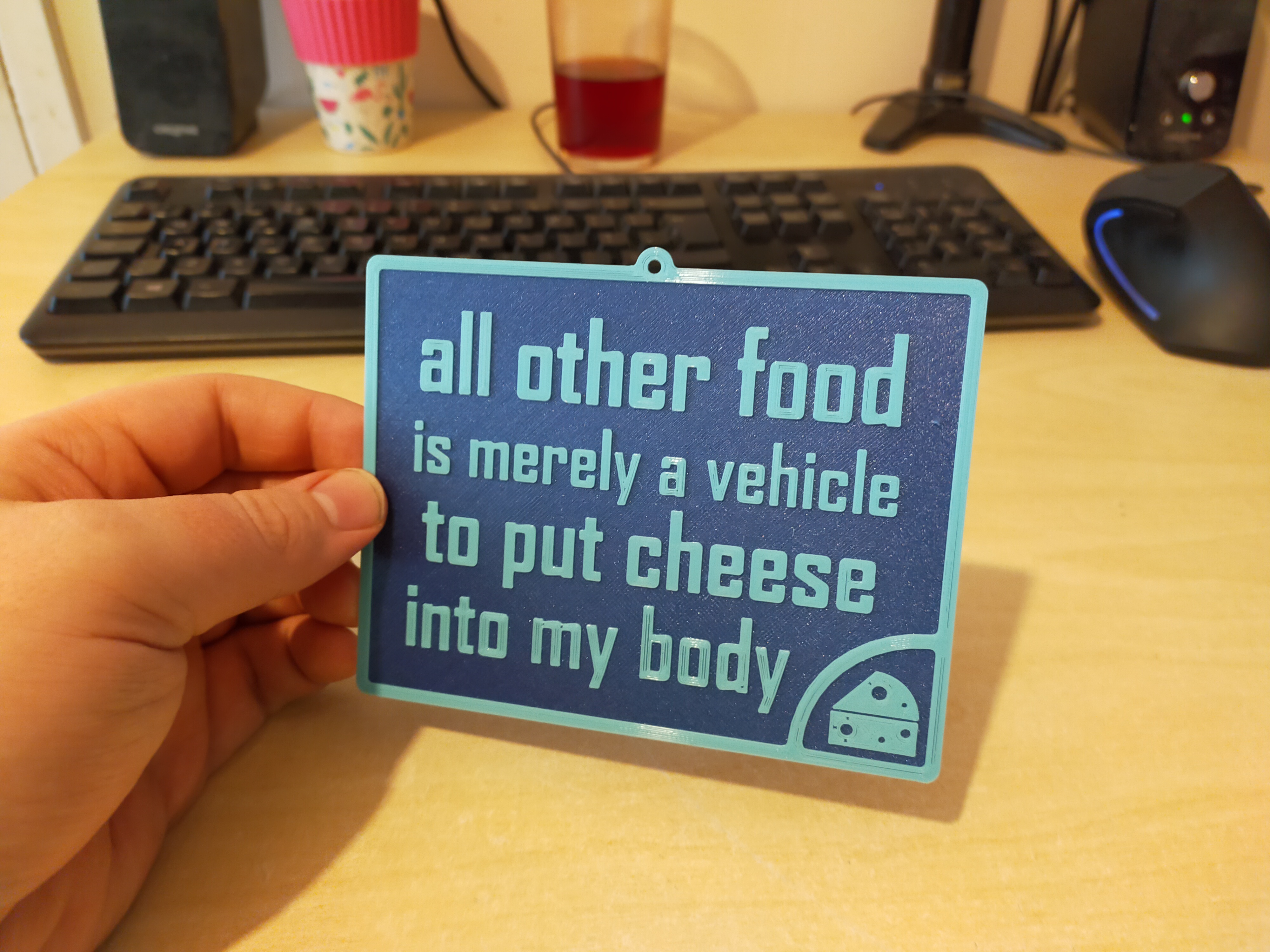 Cheese sign