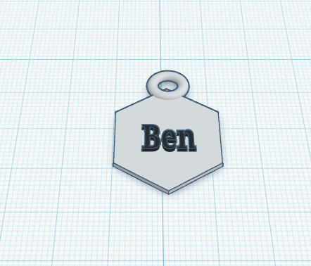 Ben Keychain