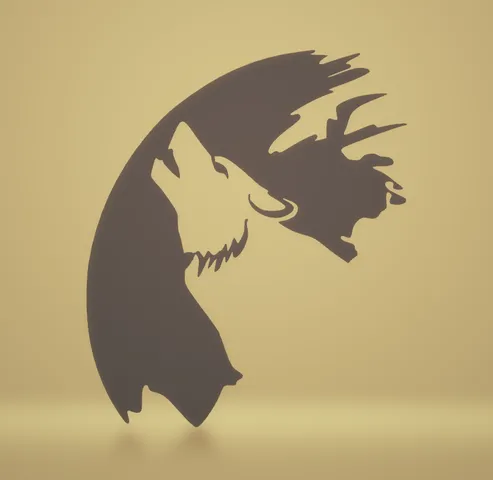 Wolf Silhouette