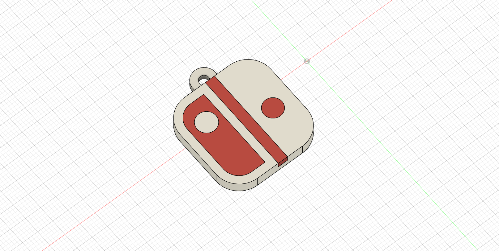 Nintendo Switch Logo Keyring