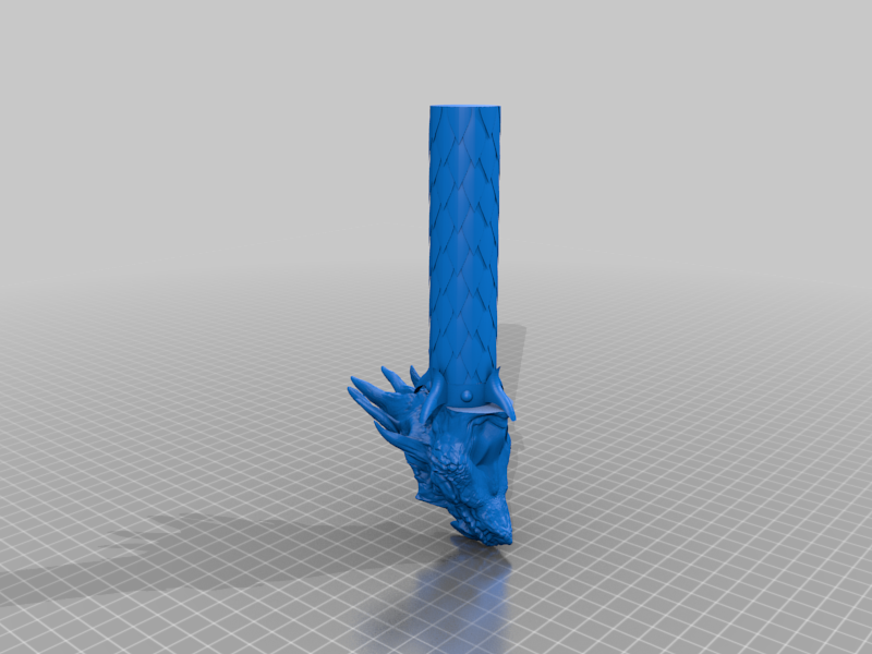 Miniatura 2 do modelo 3D Dragon Dagger